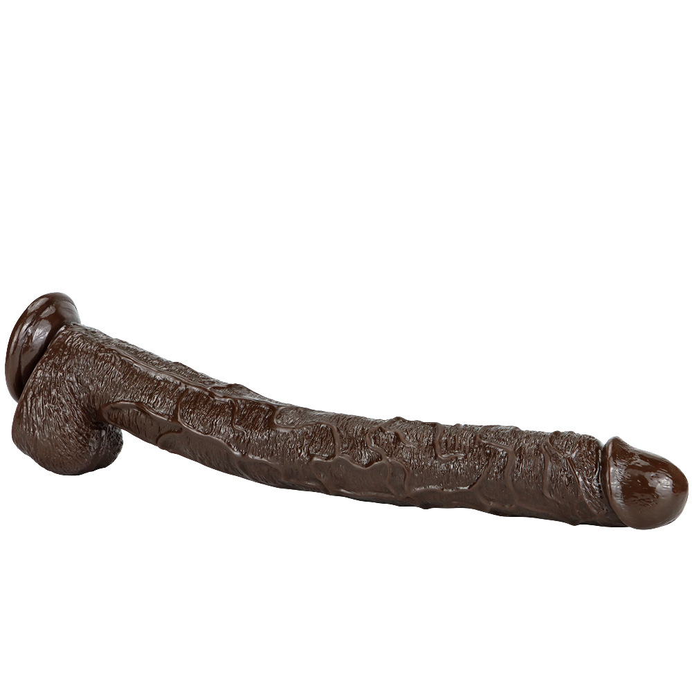 (image for) Black Warrior PVC Huge Cock - 17 inch