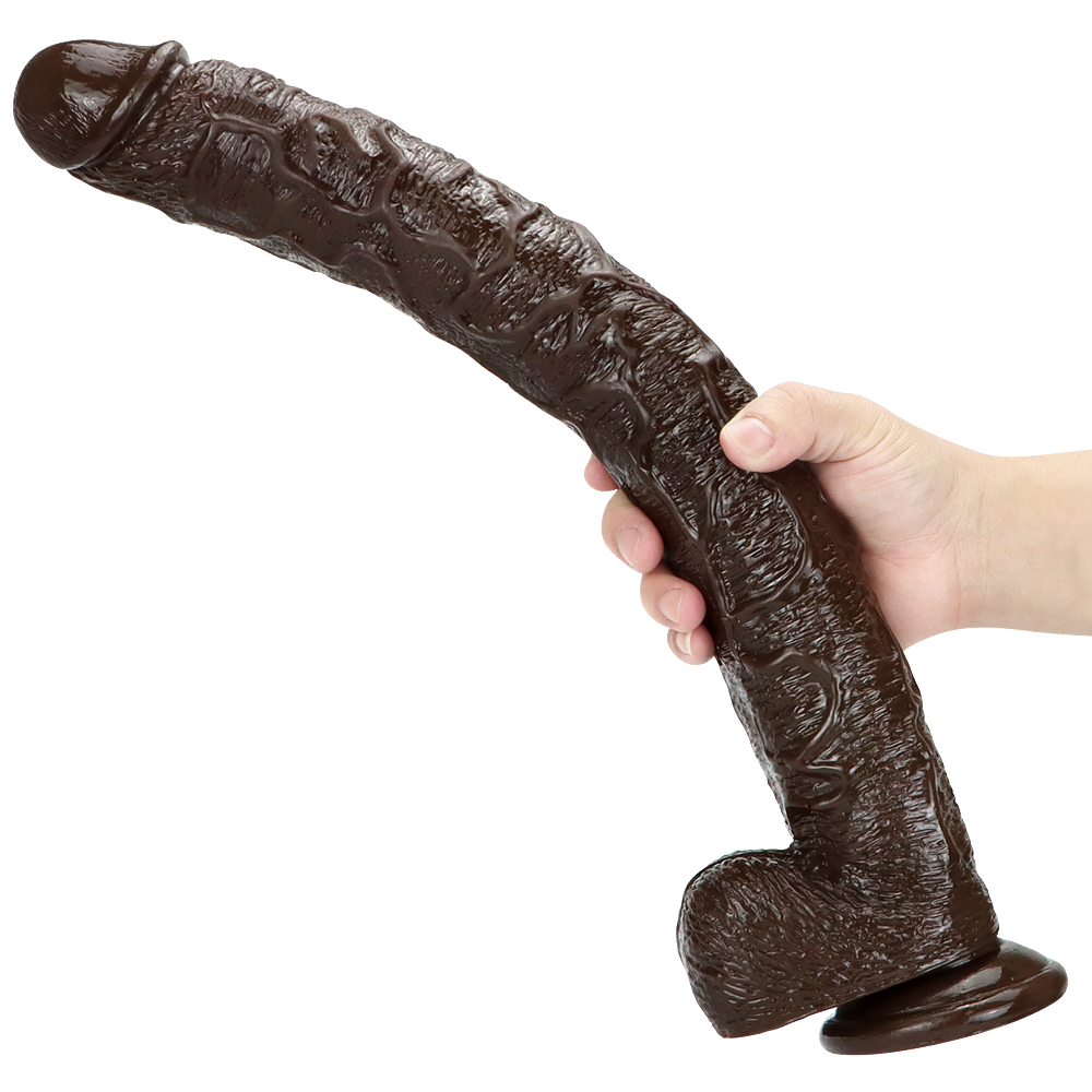 (image for) Black Warrior PVC Huge Cock - 17 inch