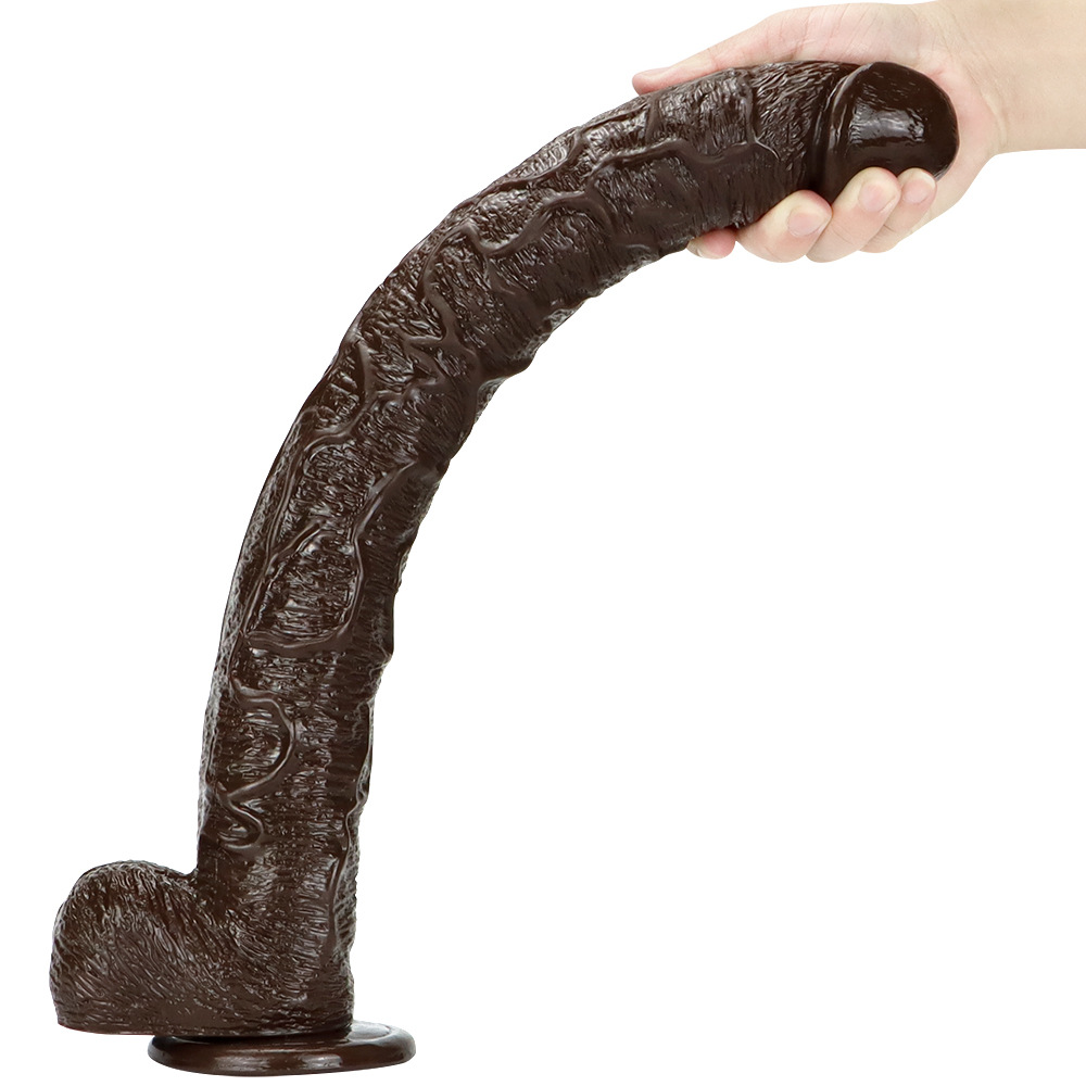 (image for) Black Warrior PVC Huge Cock - 17 inch