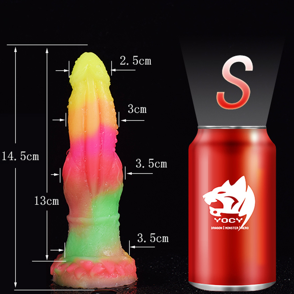 (image for) Luminous Vibration Dildo -Animal