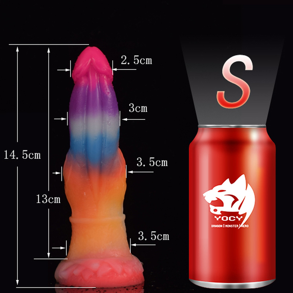 (image for) Luminous Vibration Dildo -Animal