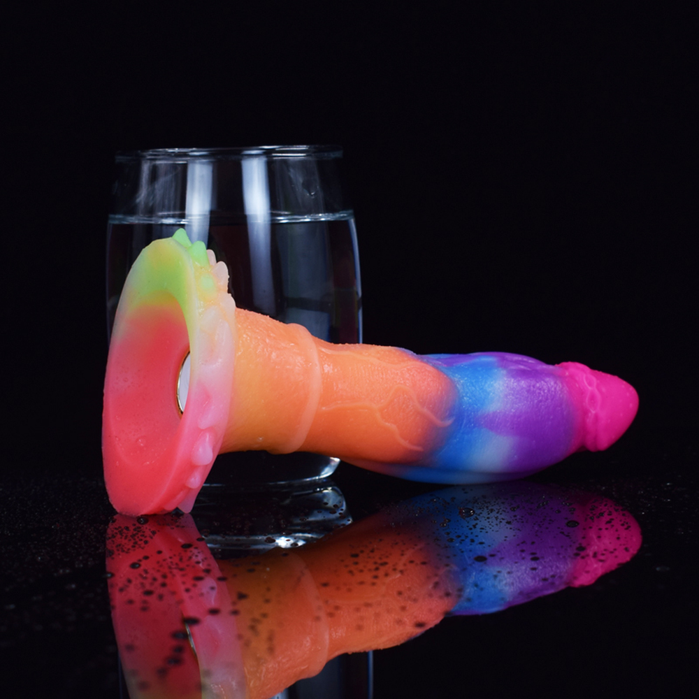 (image for) Luminous Vibration Dildo -Animal