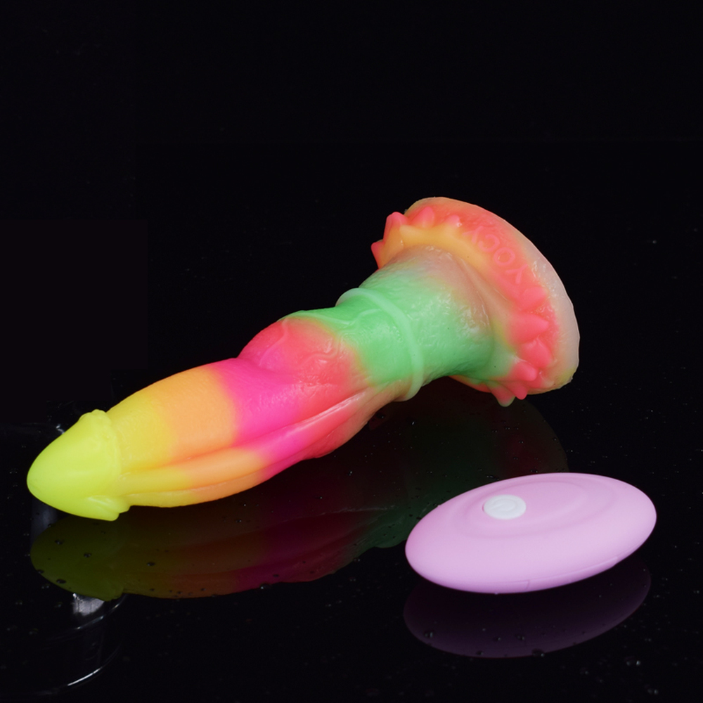 (image for) Luminous Vibration Dildo -Animal