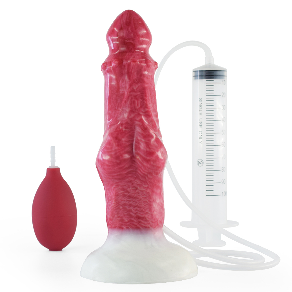 Squirting Silicone Dildo - 17
