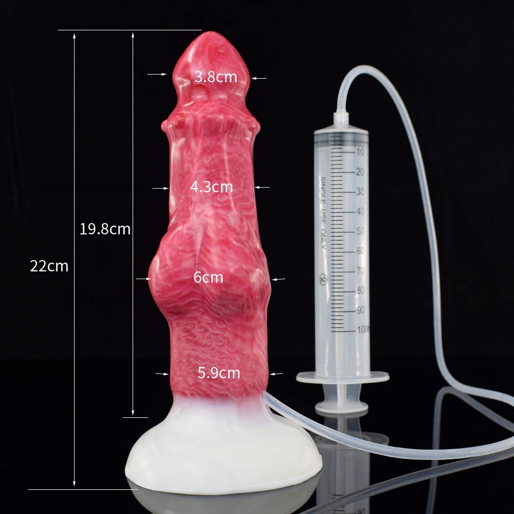(image for) Squirting Silicone Dildo - 17