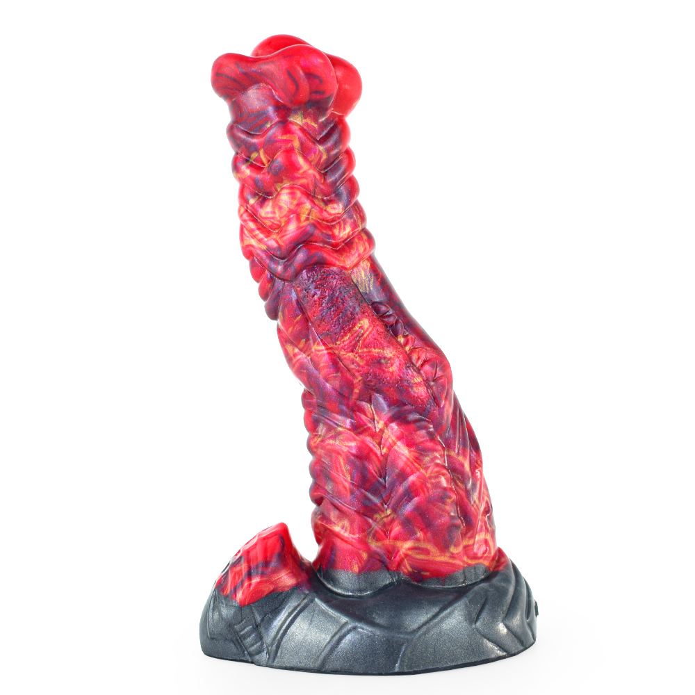 (image for) Dragon Color Silicone Dildo - 01