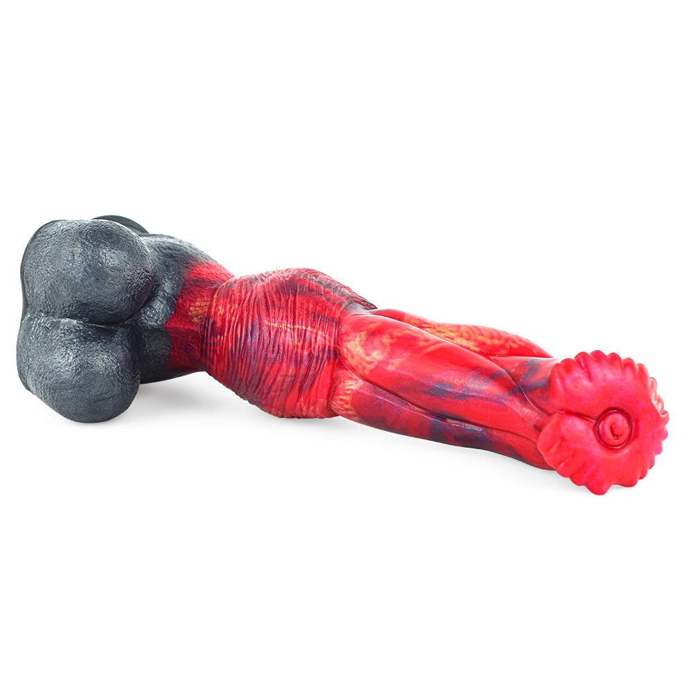(image for) Dragon Color Silicone Dildo - 06