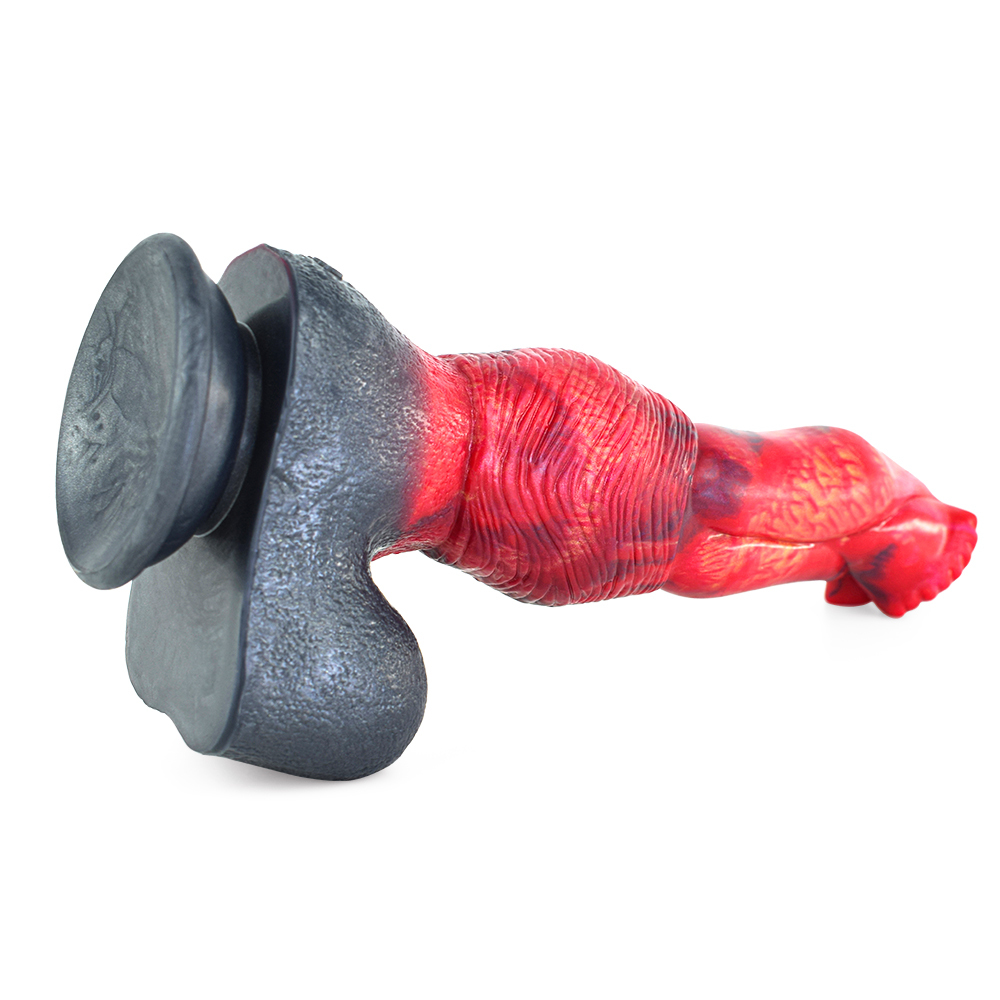 (image for) Dragon Color Silicone Dildo - 06