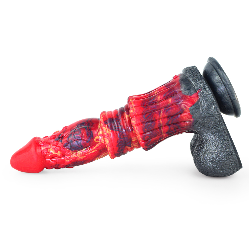 (image for) Dragon Color Silicone Dildo - 08