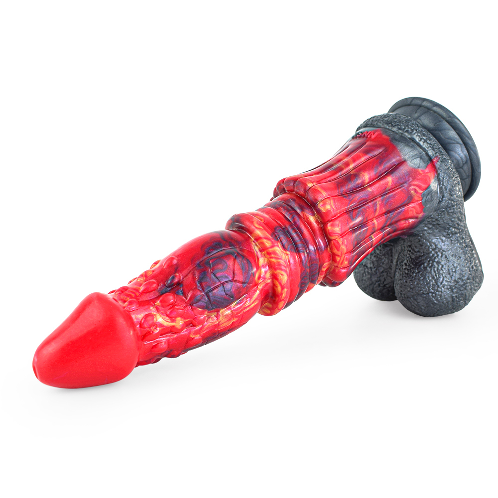 (image for) Dragon Color Silicone Dildo - 08