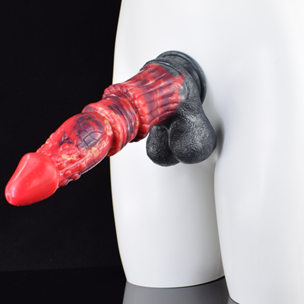 (image for) Dragon Color Silicone Dildo - 08
