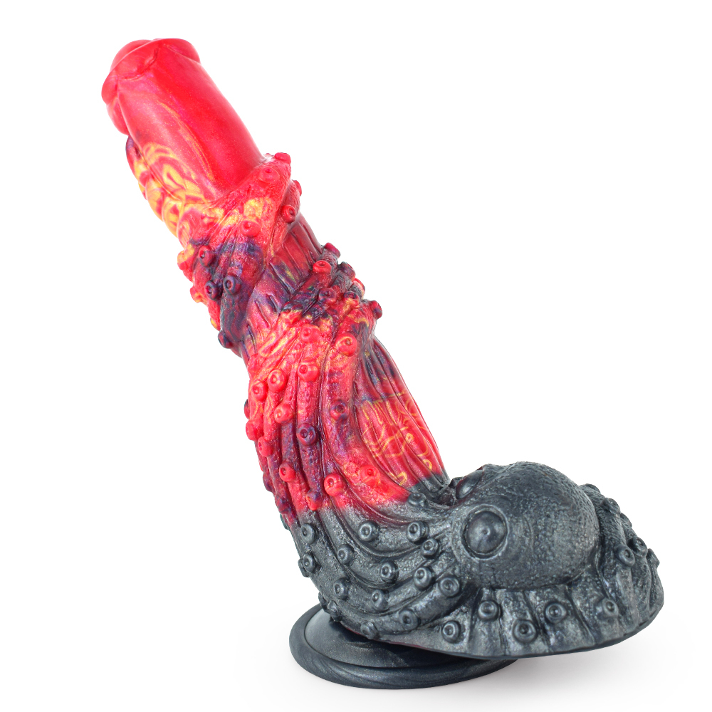 (image for) Dragon Color Silicone Dildo - 09