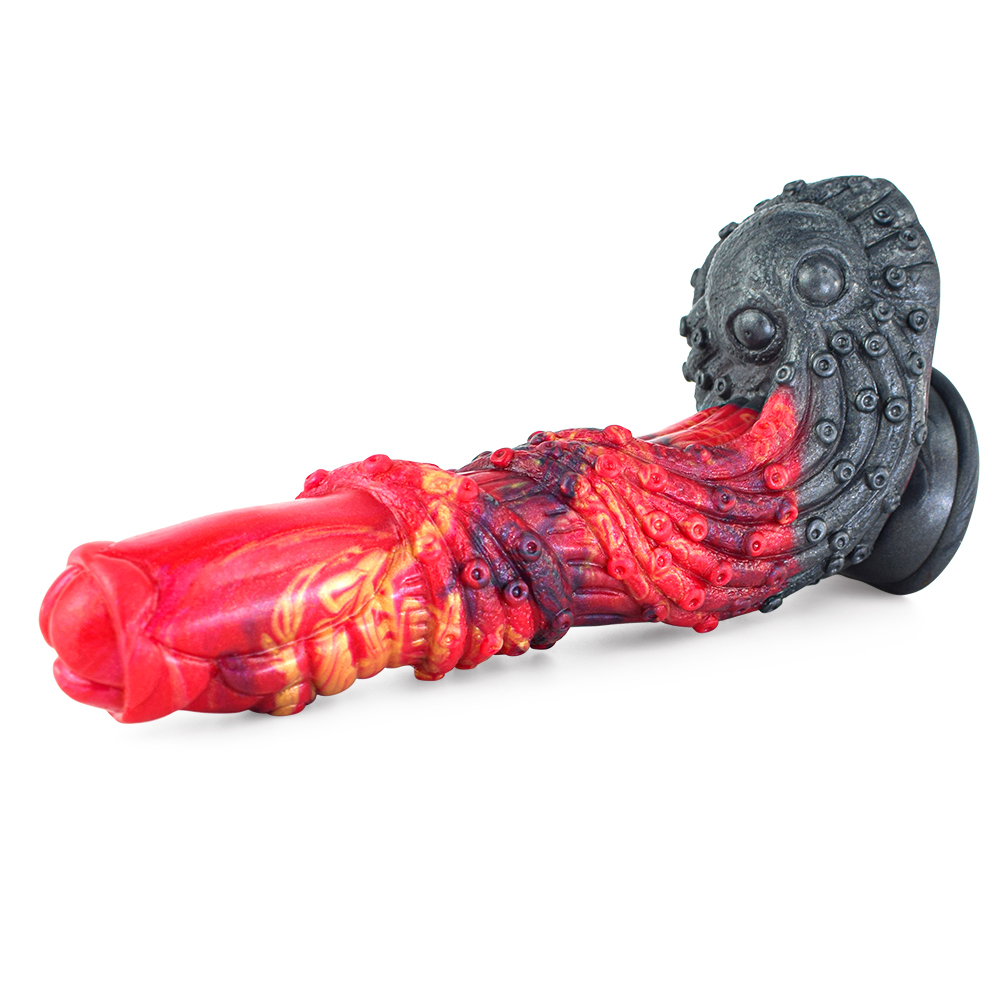 (image for) Dragon Color Silicone Dildo - 09
