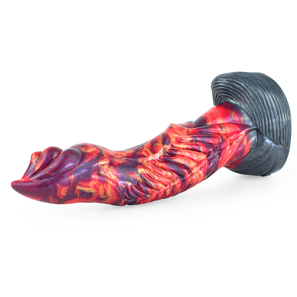 (image for) Dragon Color Silicone Dildo - 10