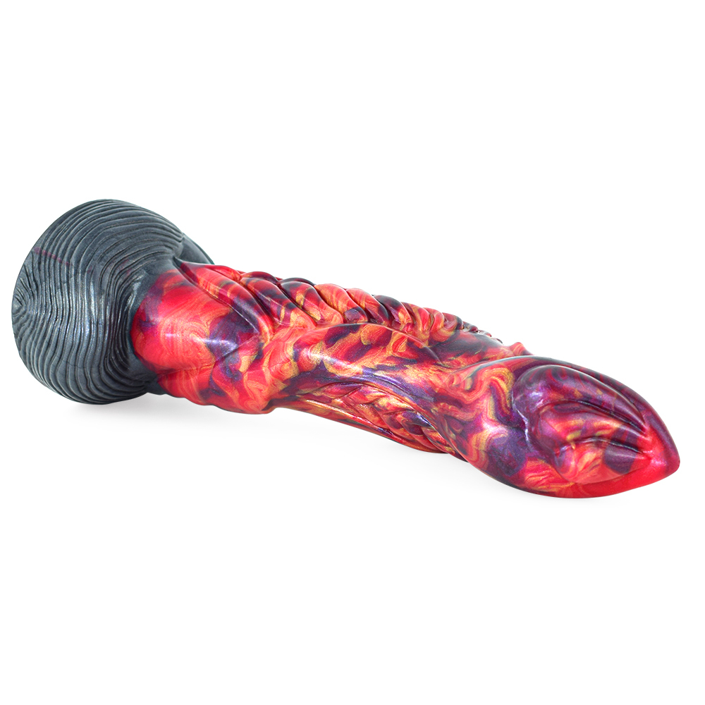 (image for) Dragon Color Silicone Dildo - 10