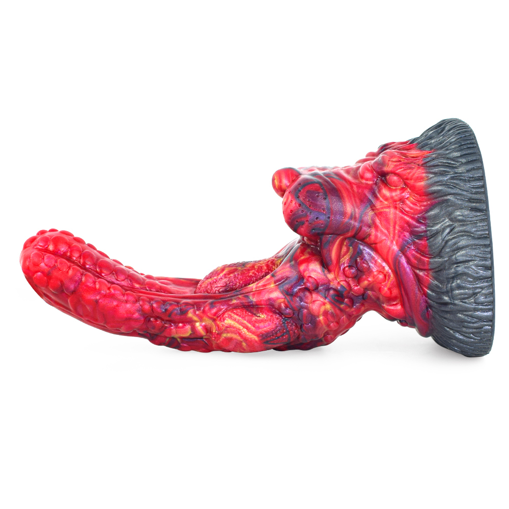 (image for) Dragon Color Silicone Dildo - 12
