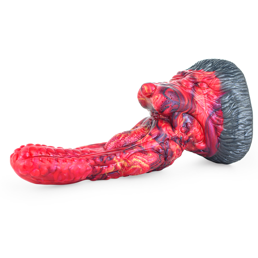 (image for) Dragon Color Silicone Dildo - 12