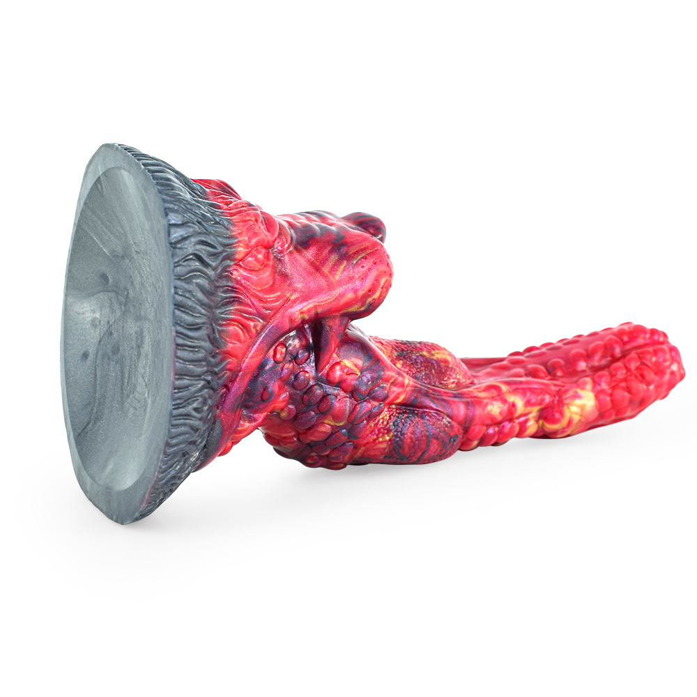 (image for) Dragon Color Silicone Dildo - 12