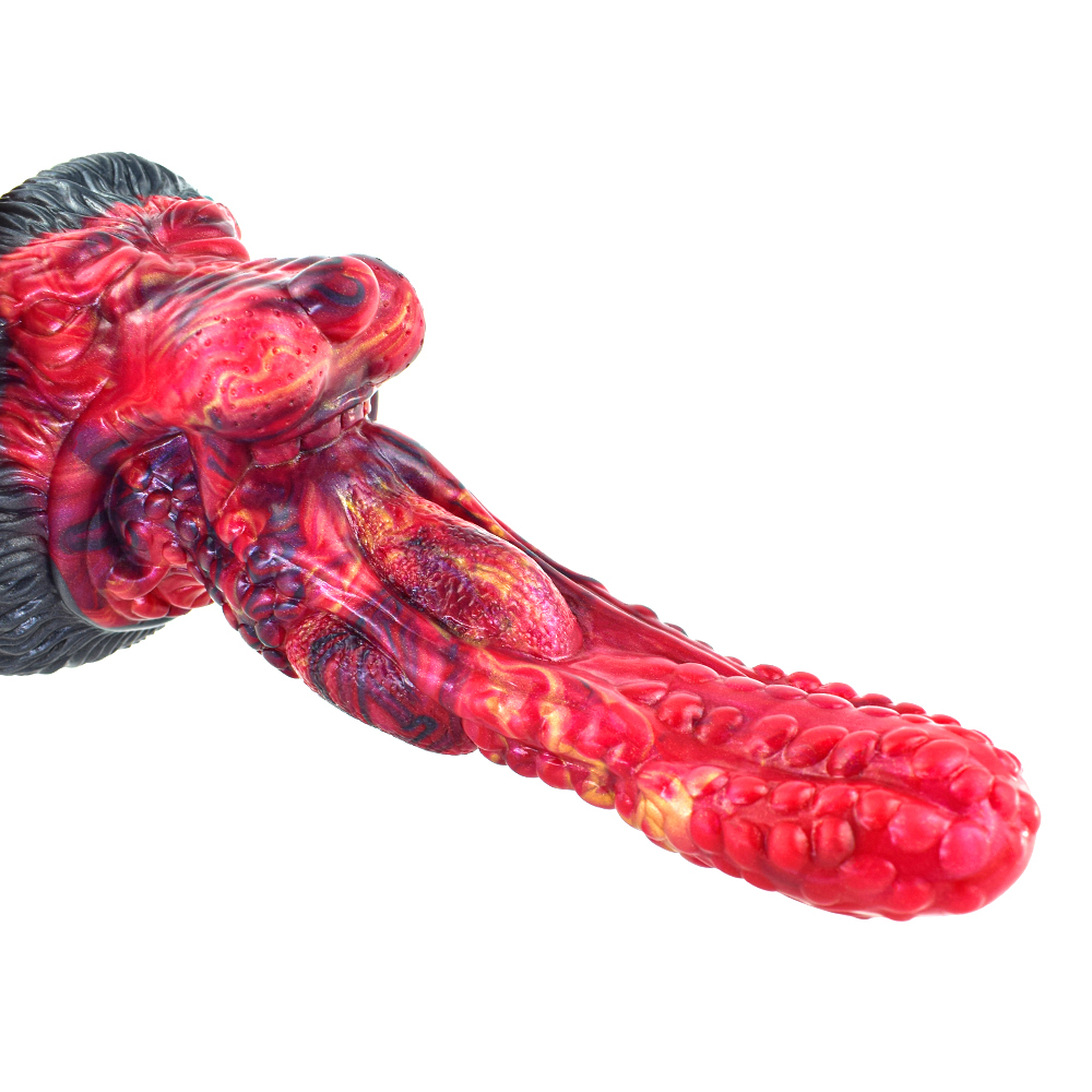 (image for) Dragon Color Silicone Dildo - 12