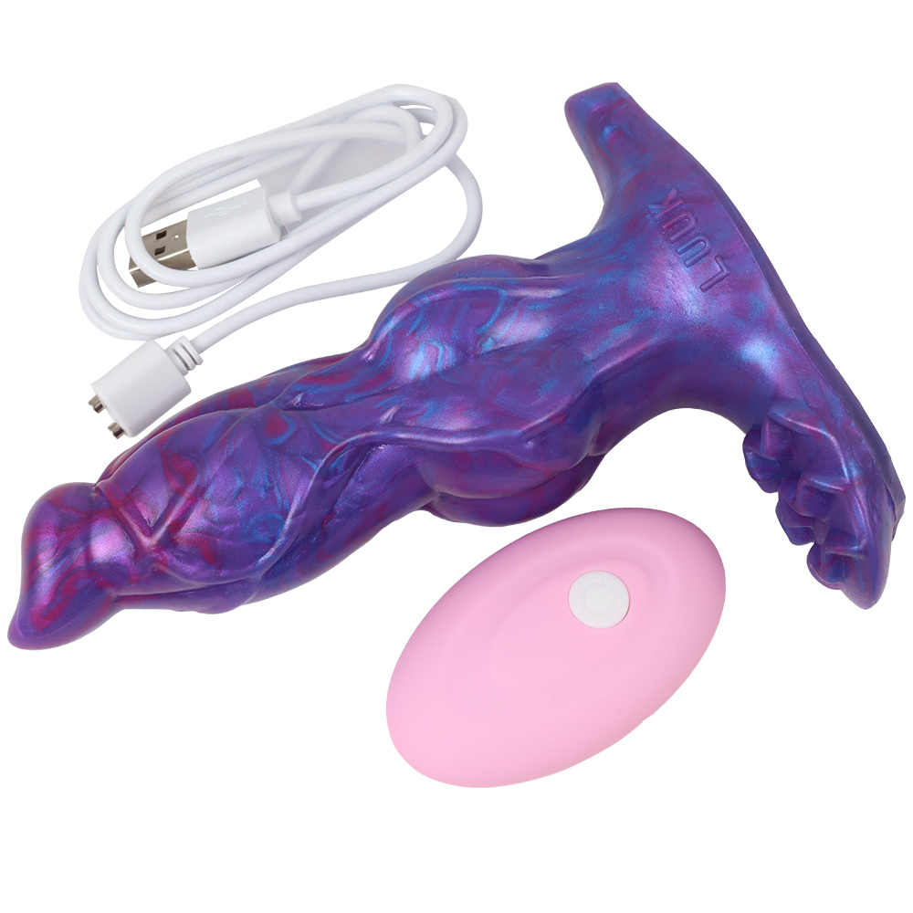 (image for) Alien Shaped Vibration Penis - 02