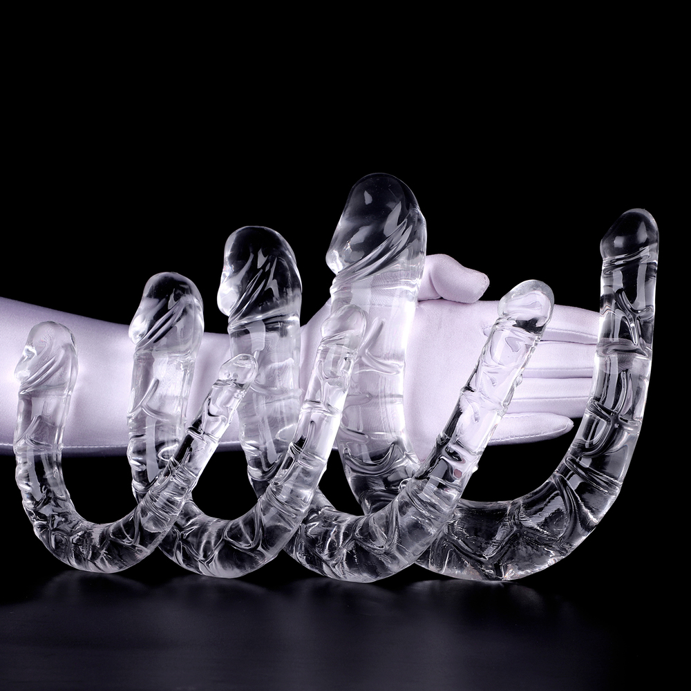 (image for) Jelly Double Penetration Dildo