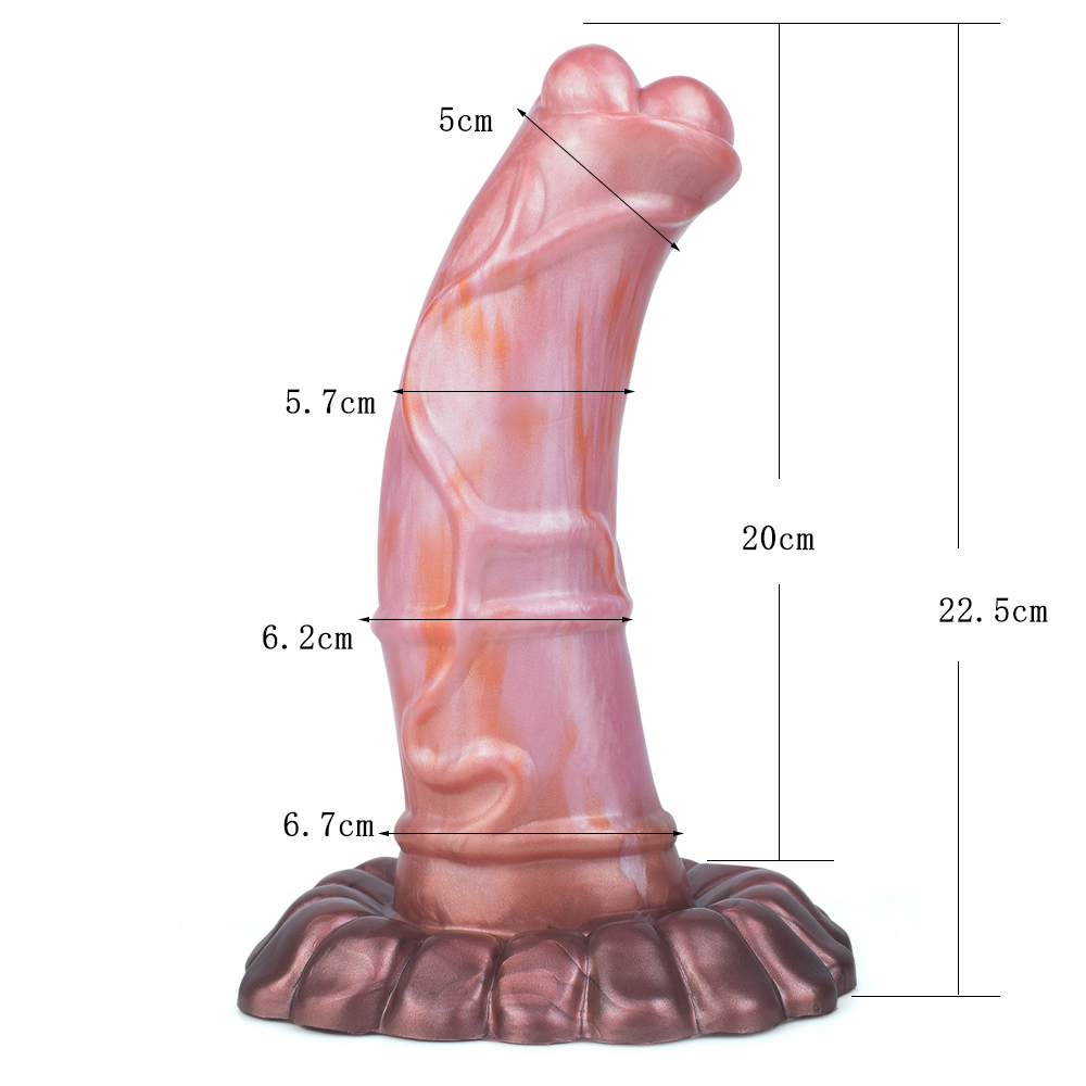 (image for) Akhal-teke Horses Silicone Dildo - 06