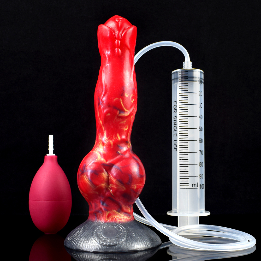 (image for) Wolf Cock Squirting Dong - Fire