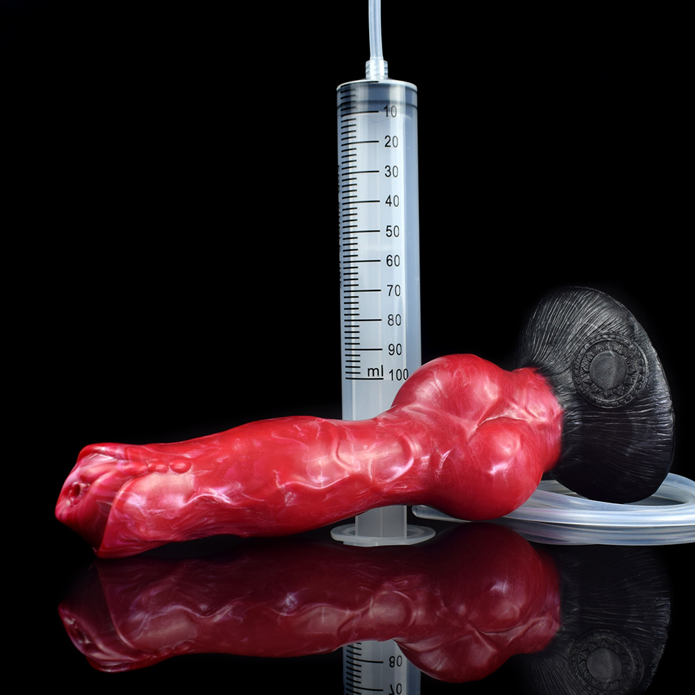 (image for) Wolf Cock Squirting Dong - Blood