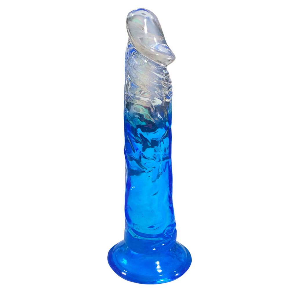 Two-Tone Suction-Cup Dildo - Click Image to Close