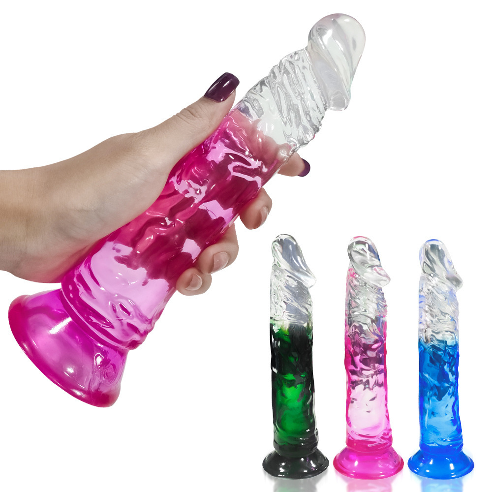 (image for) Two-Tone Suction-Cup Dildo