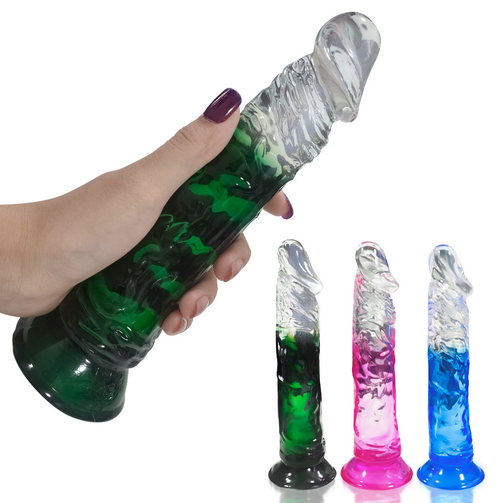 (image for) Two-Tone Suction-Cup Dildo
