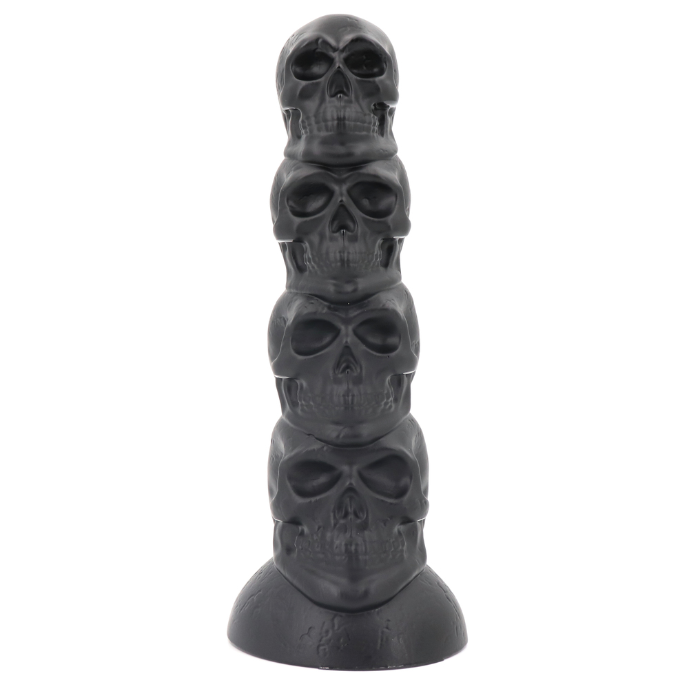 (image for) PVC Large 9.4 inch Skull Cock