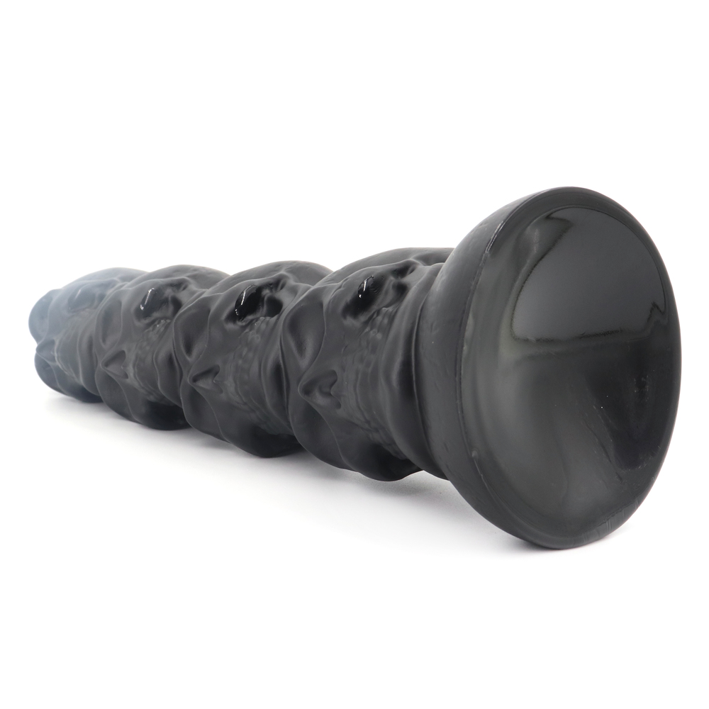 (image for) PVC Large 9.4 inch Skull Cock