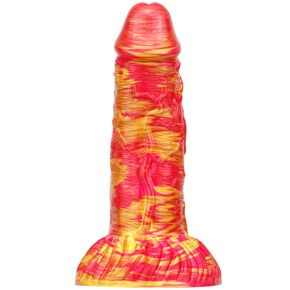 (image for) Mixed Colors Gentleman Realistic Dildo