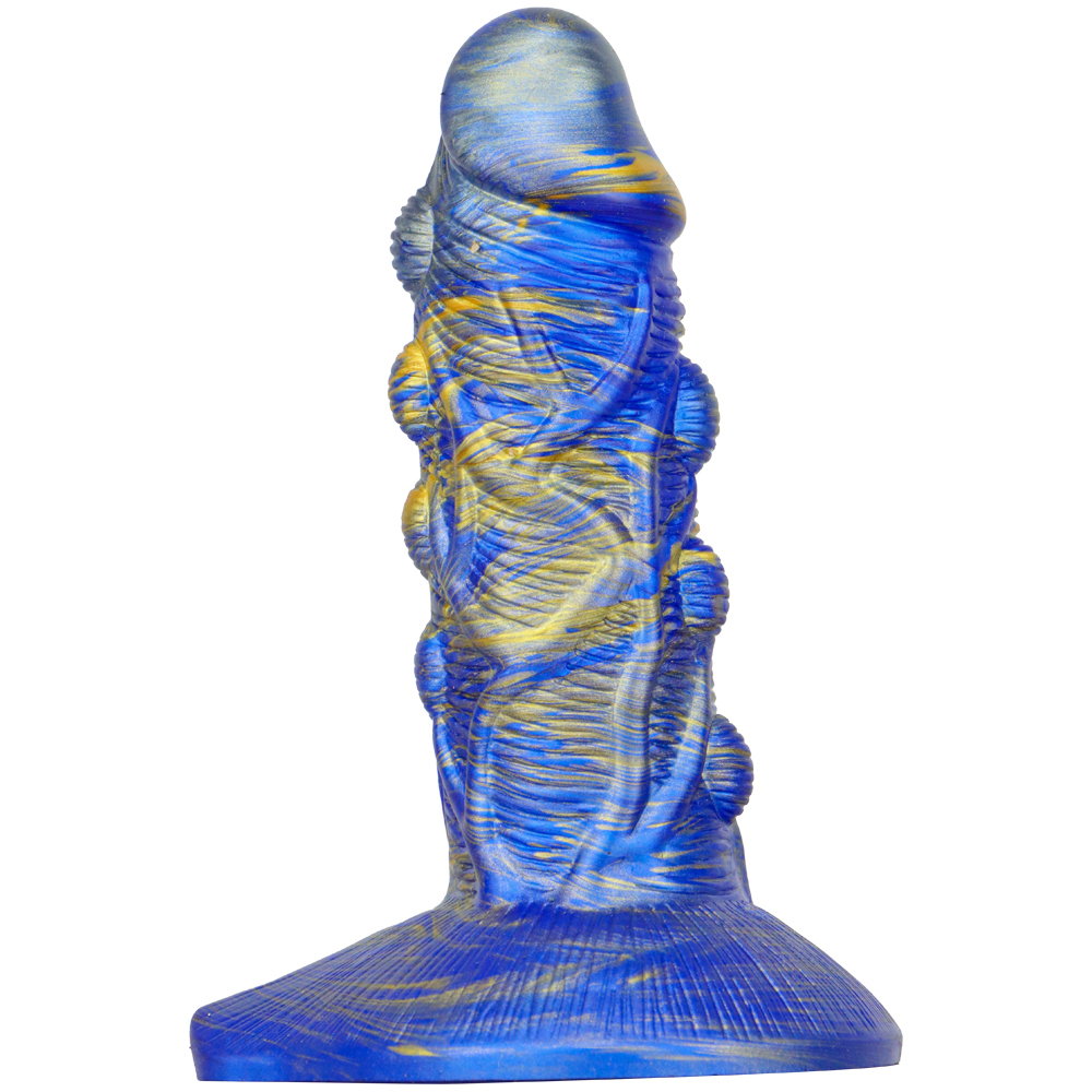 (image for) Mixed Colors Wolf Tooth Anus Dildo
