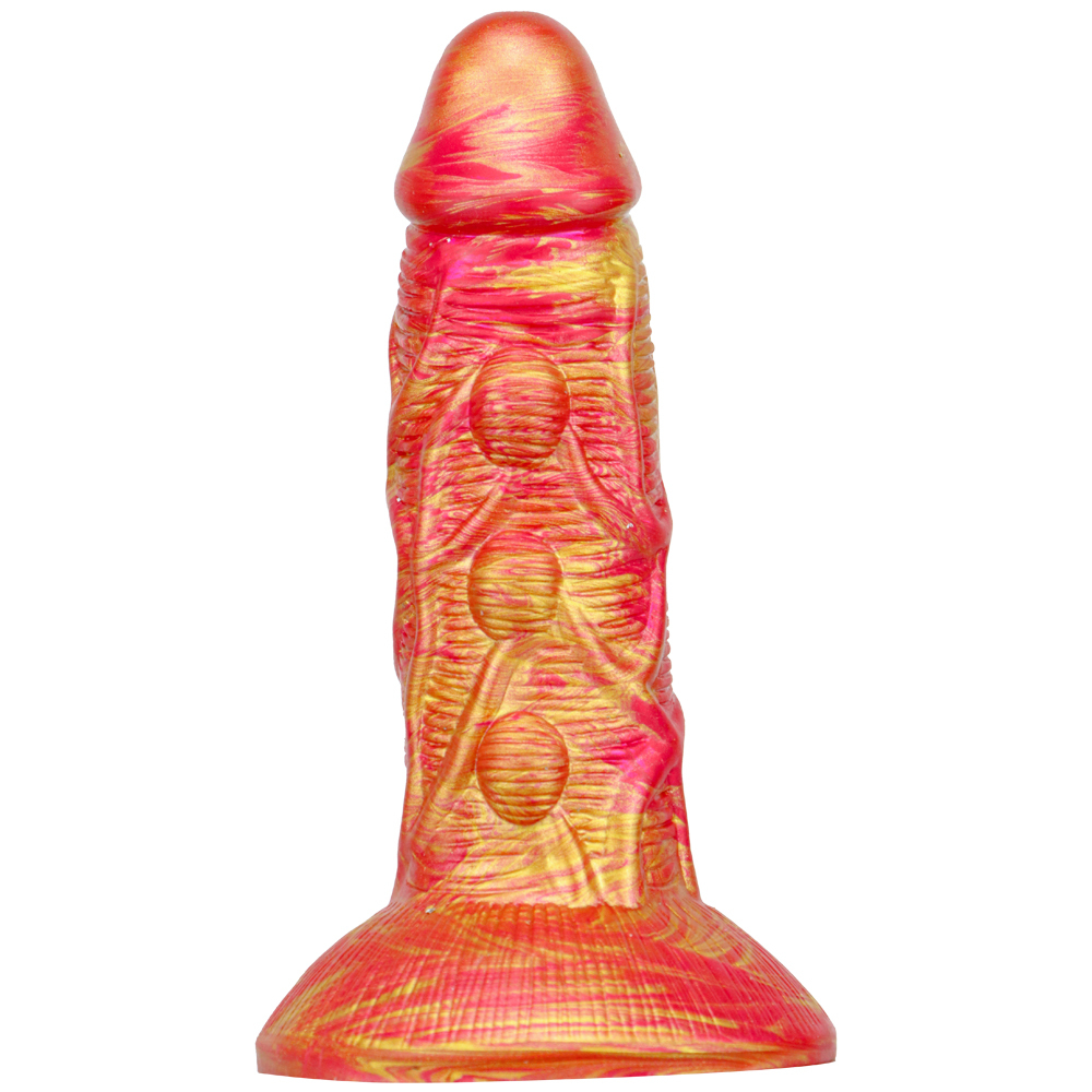 (image for) Mixed Colors Wolf Tooth Anus Dildo