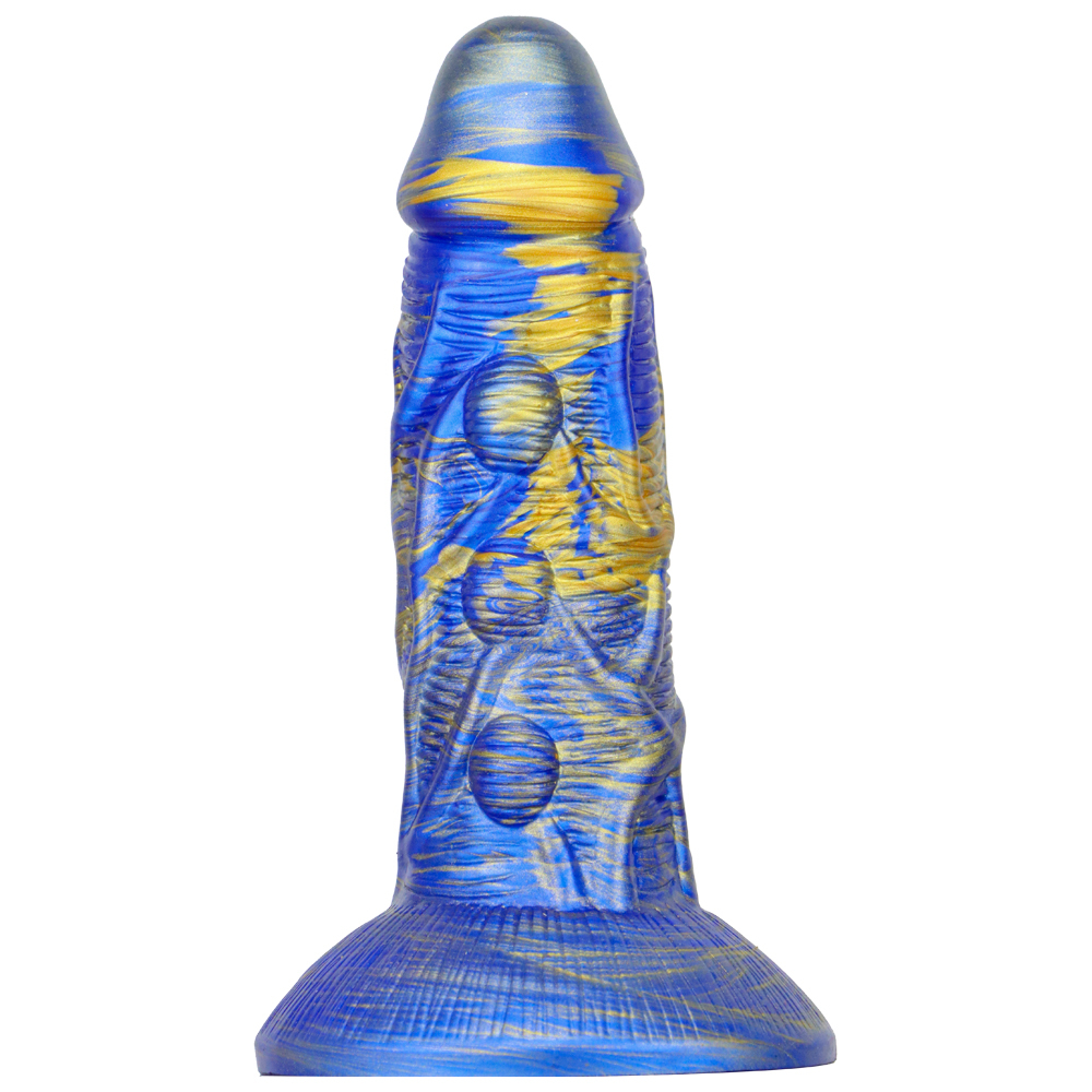 (image for) Mixed Colors Wolf Tooth Anus Dildo