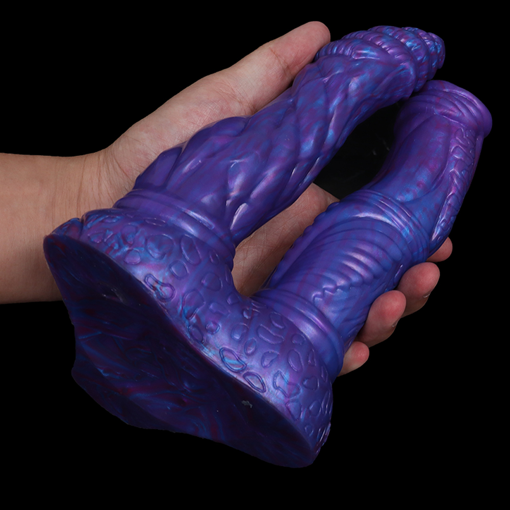 (image for) Blue Demon Realistic Double Dildo - 02