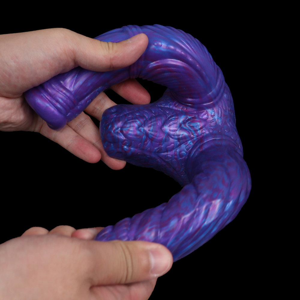 (image for) Blue Demon Realistic Double Dildo - 02