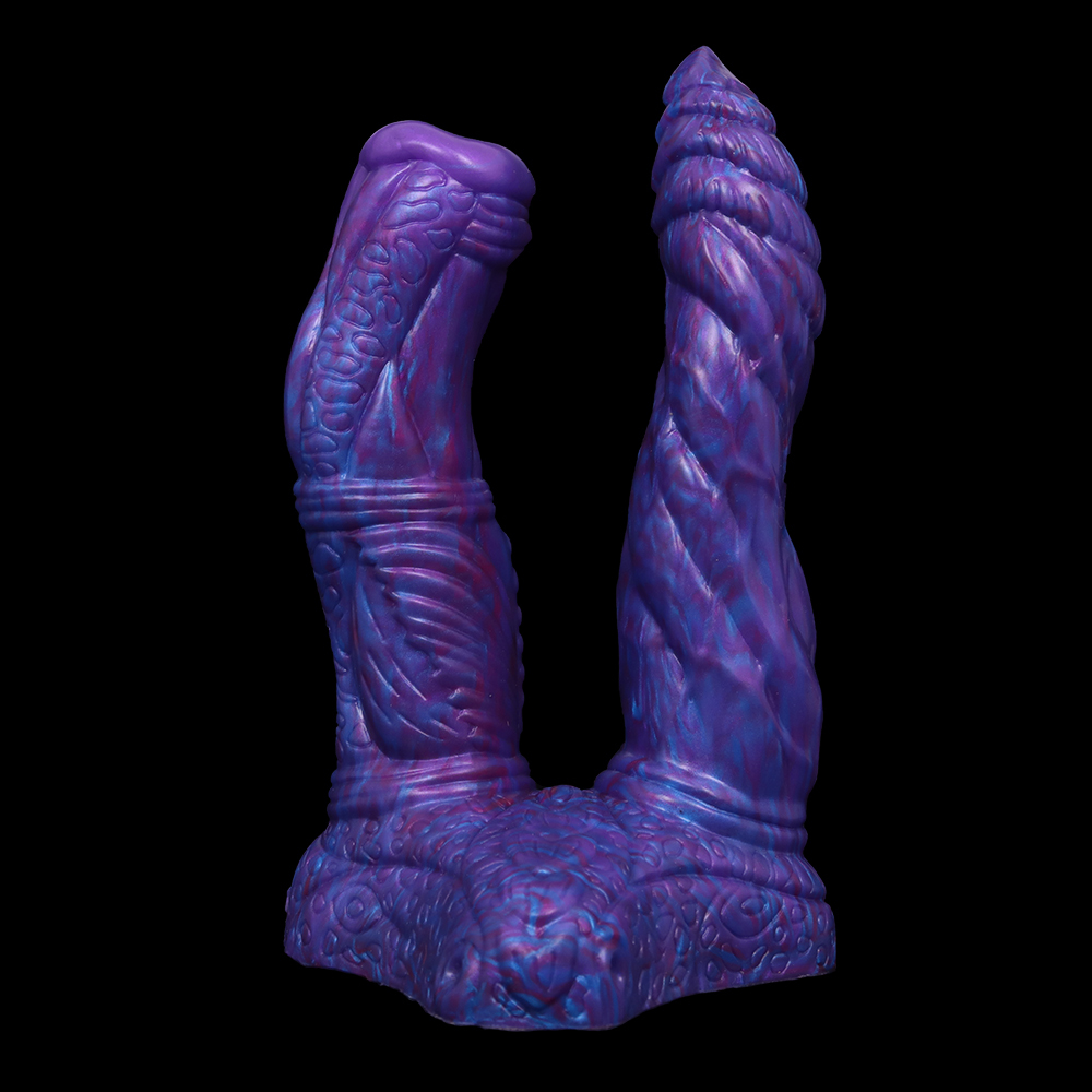 (image for) Blue Demon Realistic Double Dildo - 02