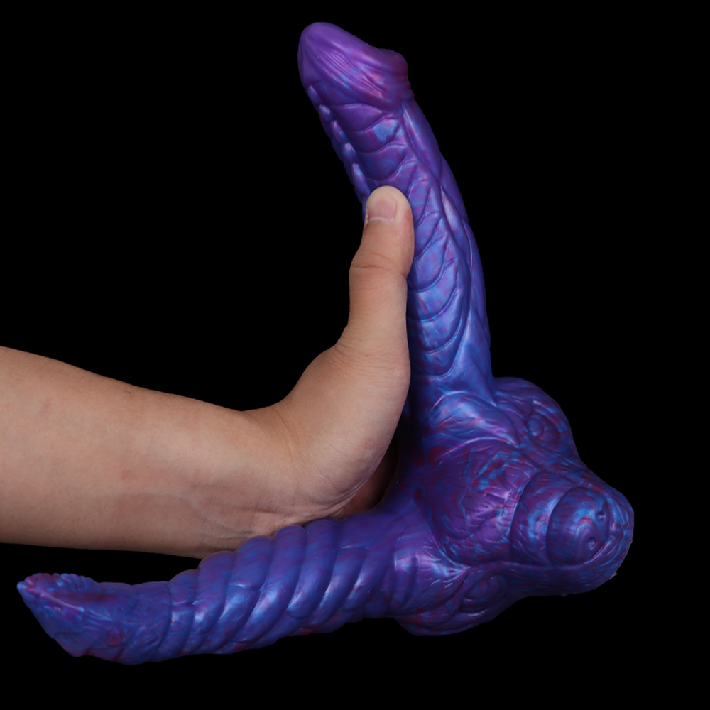 (image for) Blue Demon Realistic Double Dildo - 03