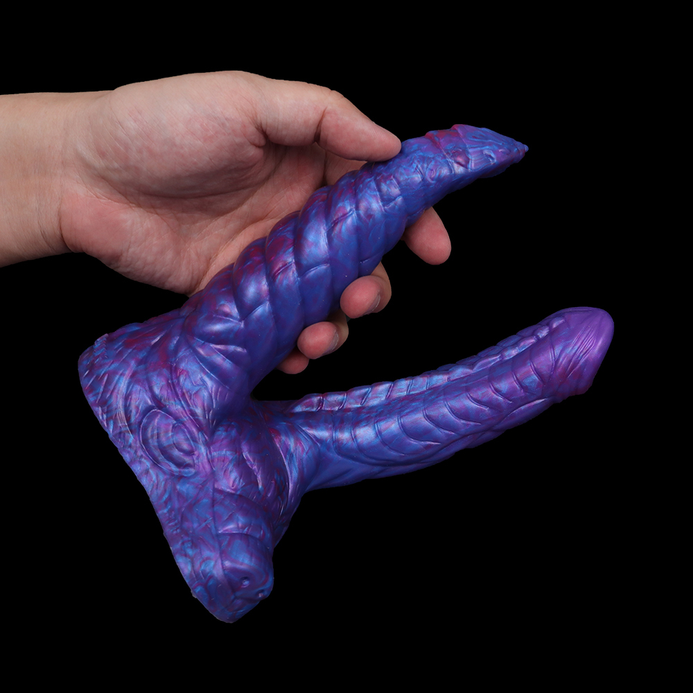 (image for) Blue Demon Realistic Double Dildo - 03