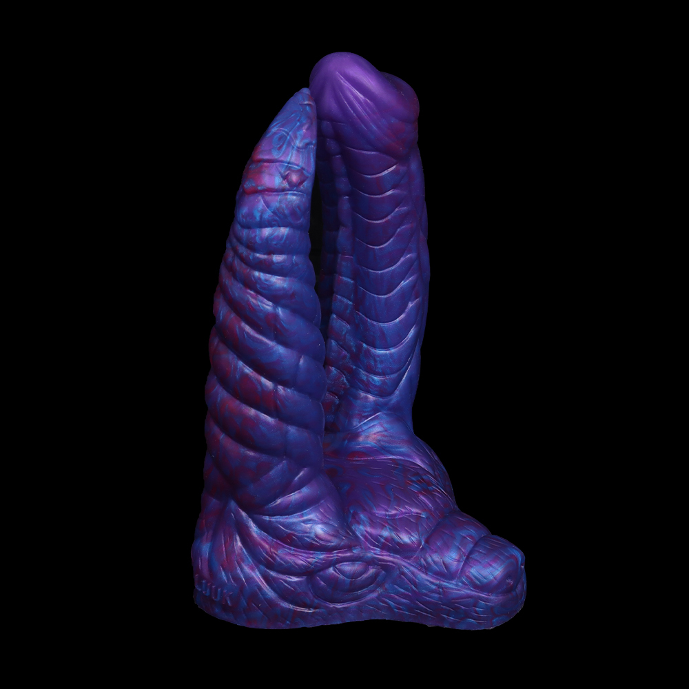 (image for) Blue Demon Realistic Double Dildo - 03