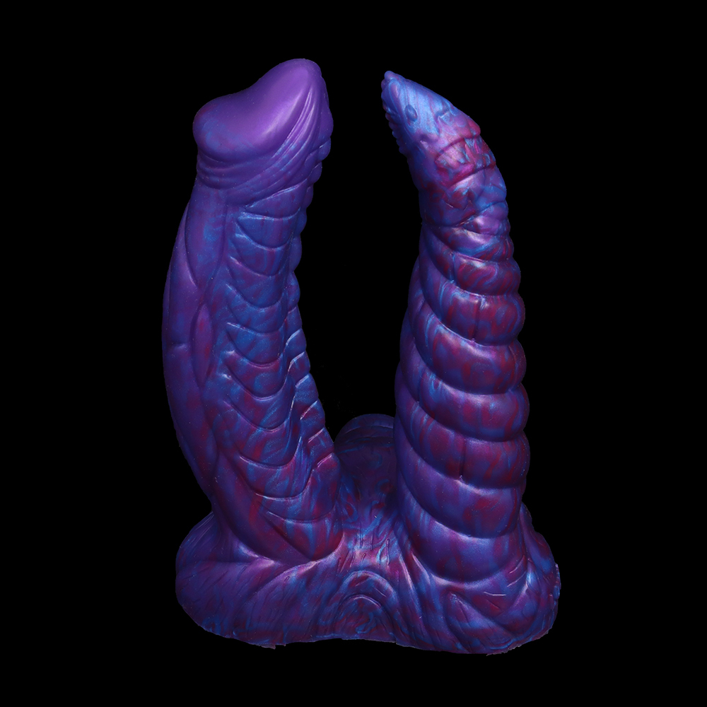 (image for) Blue Demon Realistic Double Dildo - 03