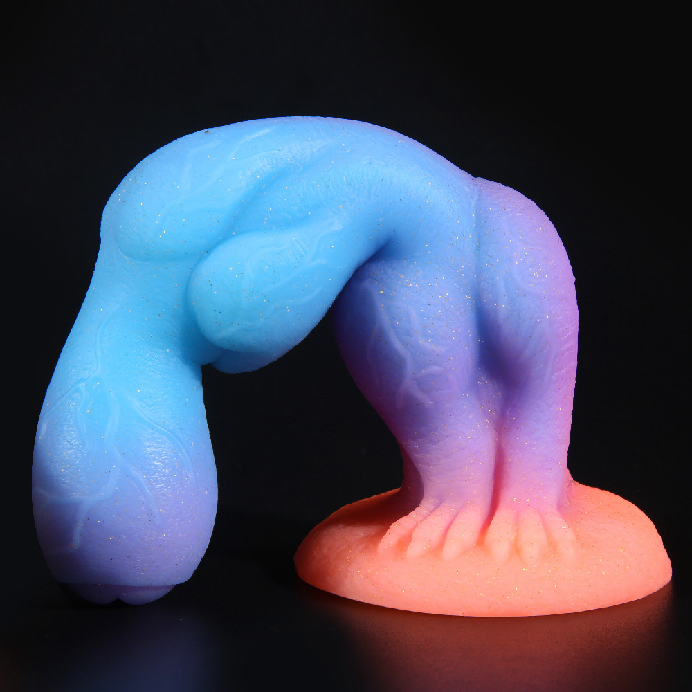 (image for) Luminous Mixed Color Anal Dildo