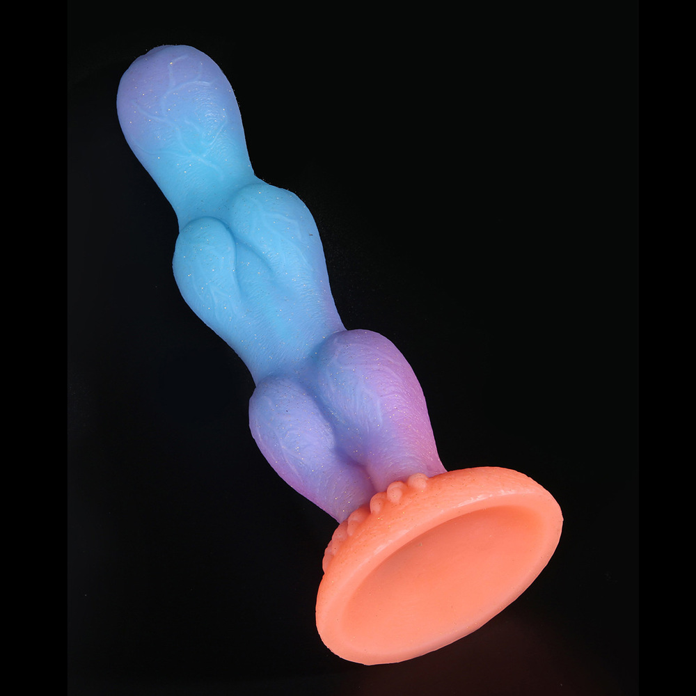 (image for) Luminous Mixed Color Anal Dildo