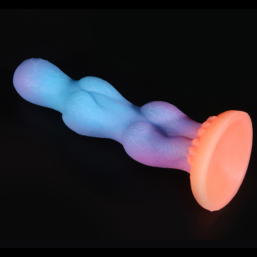 (image for) Luminous Mixed Color Anal Dildo