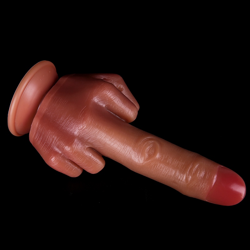 (image for) Middle Finger Silicone Dildo