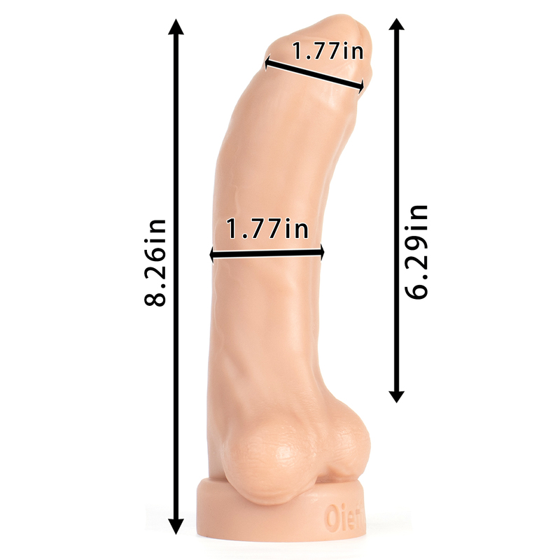 (image for) Real Feel Half Foreskin Dildo