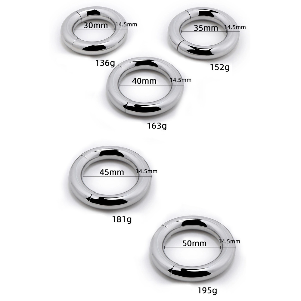 (image for) Magnetize Stainless Steel Magnetic Cock Ring